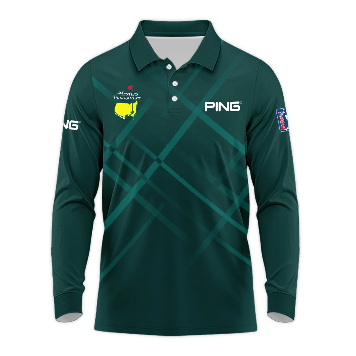 Special Release Ping Masters Tournament Golf Long Polo Shirt All Over Prints HOMT020725T1PILPL