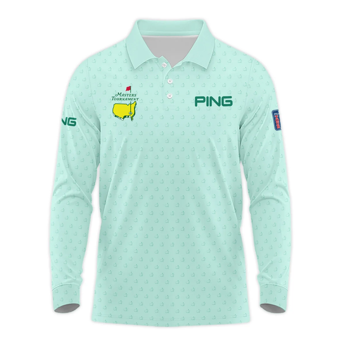 Special Release Ping Masters Tournament Golf Long Polo Shirt All Over Prints HOMT070125A04PILPL