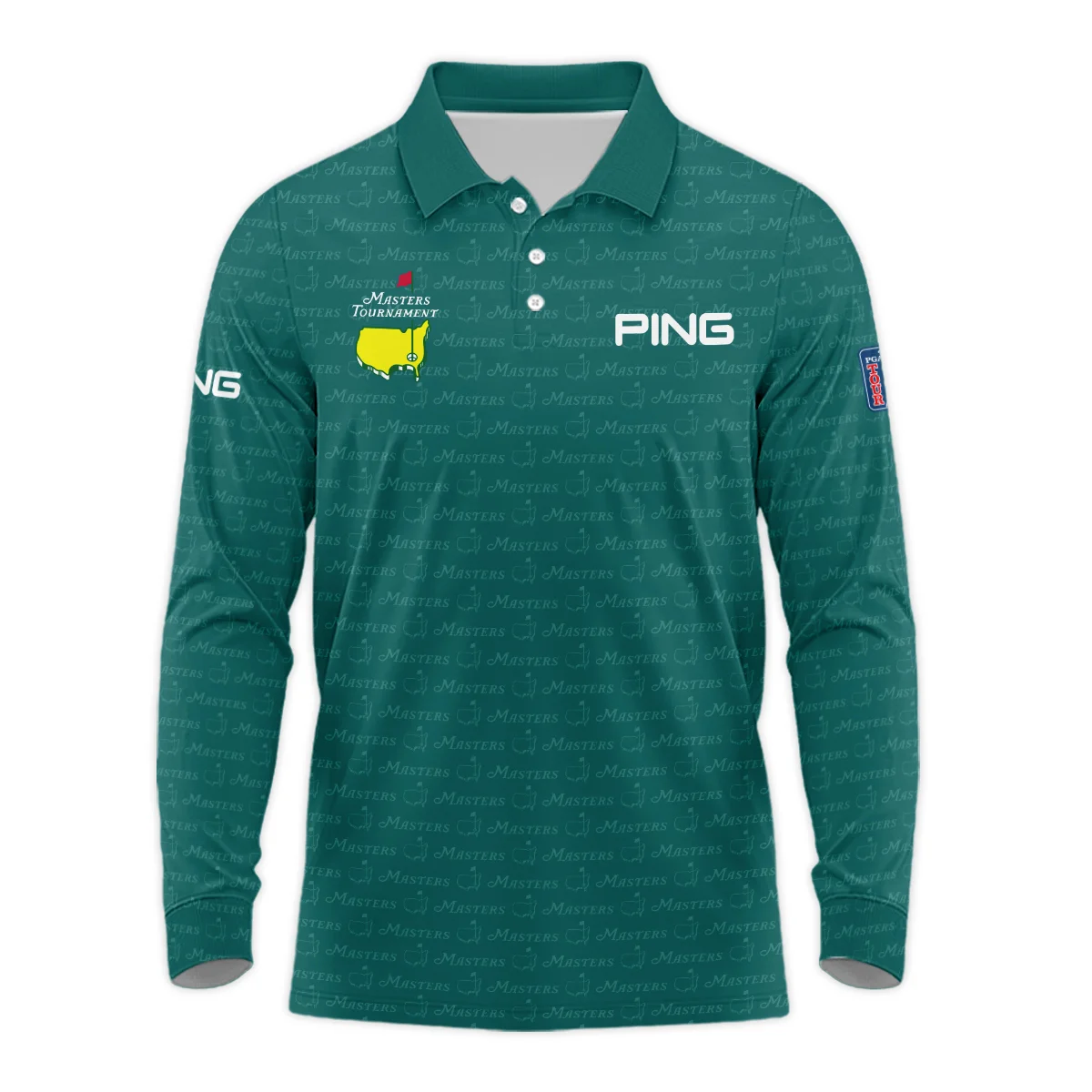 Special Release Ping Masters Tournament Golf Long Polo Shirt All Over Prints HOMT080125A04PILPL