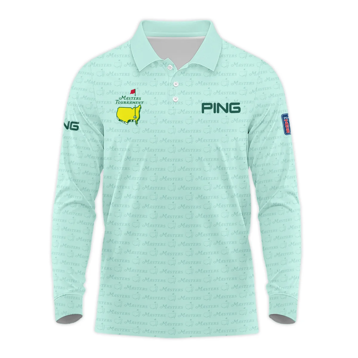 Special Release Ping Masters Tournament Golf Long Polo Shirt All Over Prints HOMT080125A05PILPL
