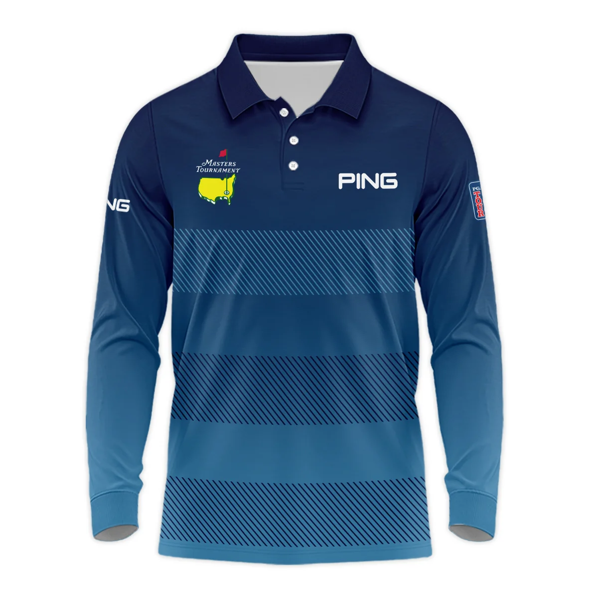Special Release Ping Masters Tournament Golf Long Polo Shirt All Over Prints HOMT210125A05PILPL