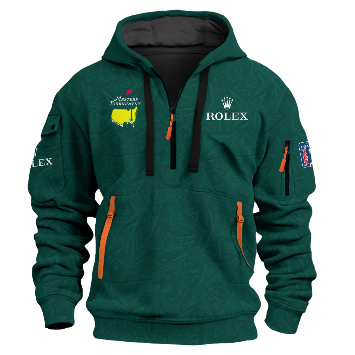 Special Release Rolex Masters Tournament Golf Hoodie Half Zipper All Over Prints HOMT01032401ROXHDF