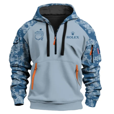 Special Release Rolex Masters Tournament Golf Hoodie Half Zipper All Over Prints HOMT04112401ROXHDF