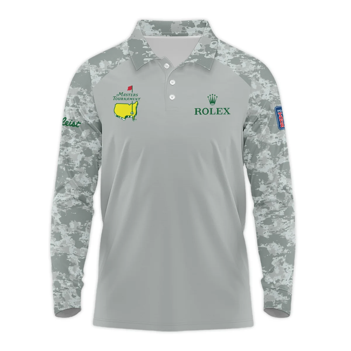 Special Release Rolex Masters Tournament Golf Long Polo Shirt All Over Prints HOMT041124A05ROXLPL