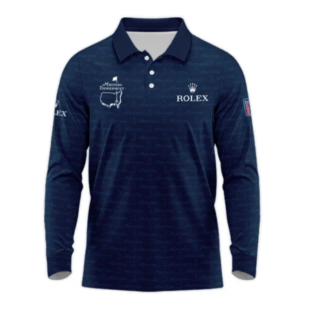 Special Release Rolex Masters Tournament Golf Long Polo Shirt All Over Prints HOMT070125A08ROXLPL