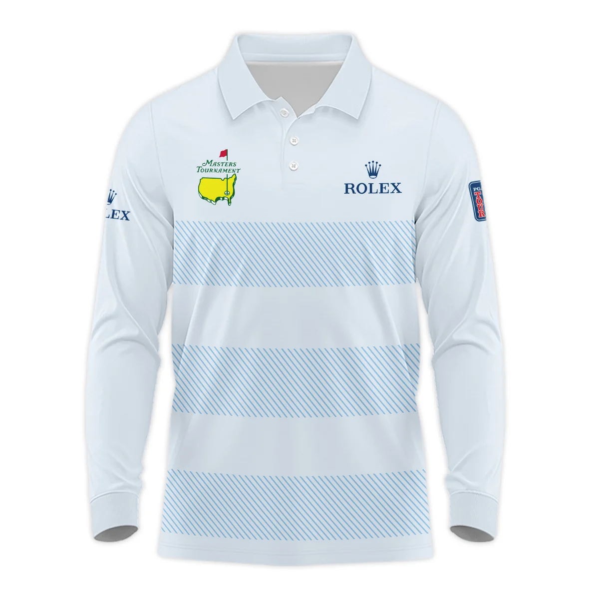Special Release Rolex Masters Tournament Golf Long Polo Shirt All Over Prints HOMT210125A03ROXLPL
