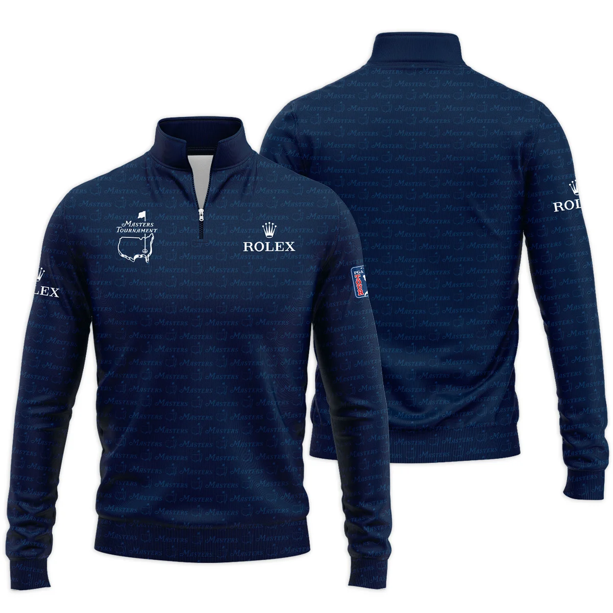 Special Release Rolex Masters Tournament Golf Quarter Zip Sweatshirt All Over Prints HOMT070125A08ROXQTJ - Image 3