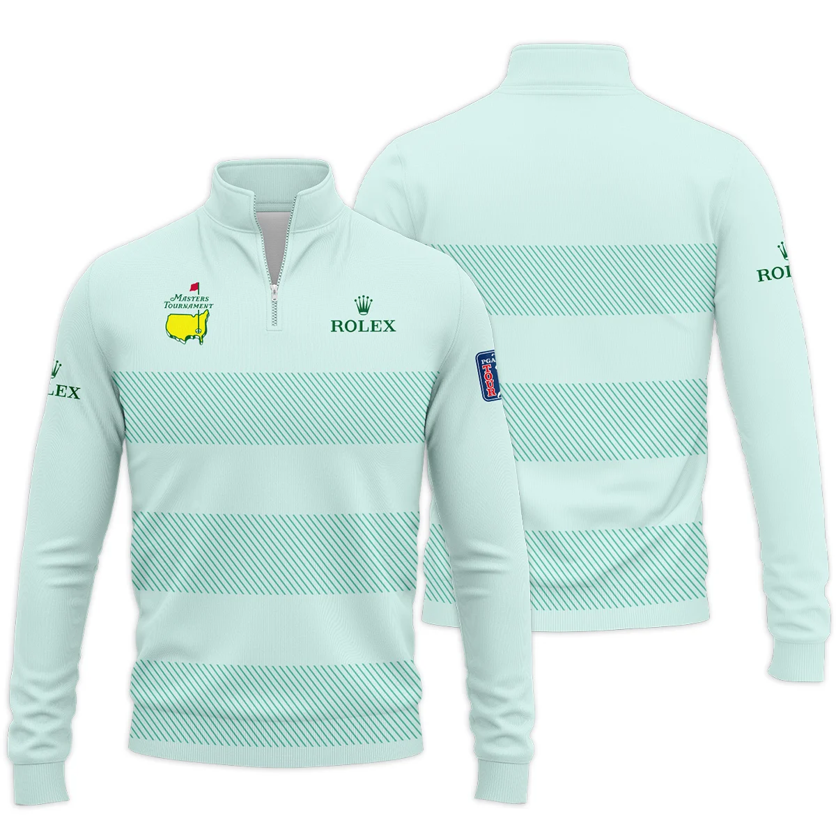 Special Release Rolex Masters Tournament Golf Quarter Zip Sweatshirt All Over Prints HOMT210125A02ROXQTJ - Image 3