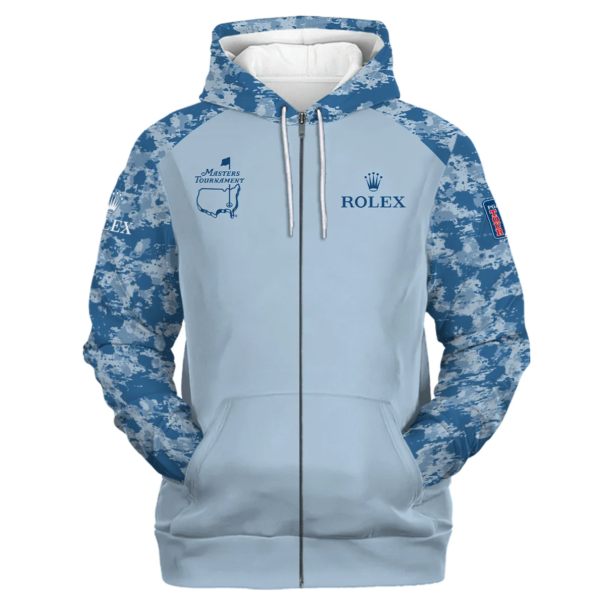 Special Release Rolex Masters Tournament Golf Zipper Hoodie Shirt All Over Prints HOMT04112401ROXZHD