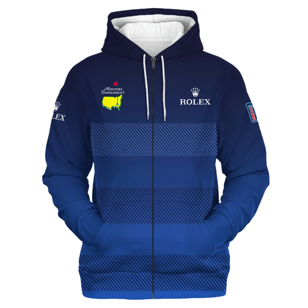 Special Release Rolex Masters Tournament Golf Zipper Hoodie Shirt All Over Prints HOMT210125A04ROXZHD