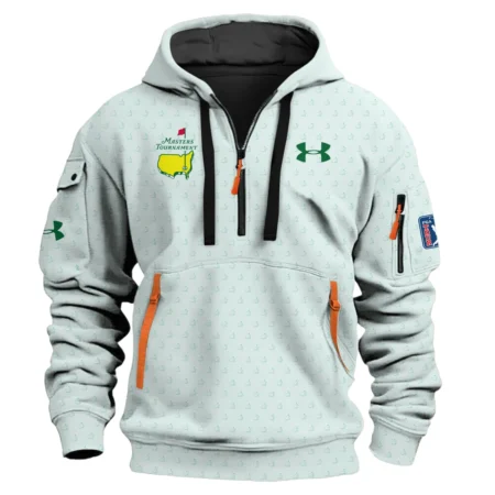 Special Release Under Armour Masters Tournament Golf Hoodie Half Zipper All Over Prints HOMT161224A02UAHDF