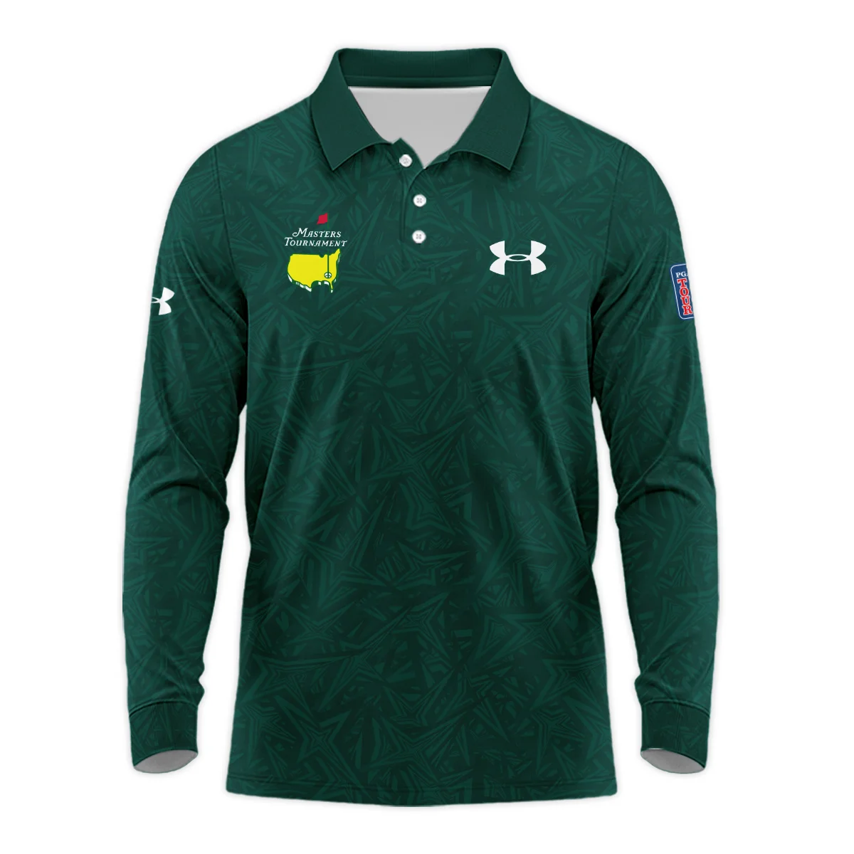 Special Release Under Armour Masters Tournament Golf Long Polo Shirt All Over Prints HOMT01032401UALPL
