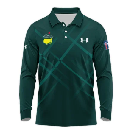 Special Release Under Armour Masters Tournament Golf Long Polo Shirt All Over Prints HOMT020725T1UALPL