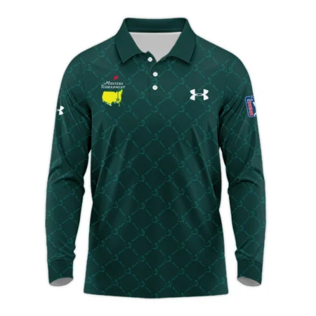 Special Release Under Armour Masters Tournament Golf Long Polo Shirt All Over Prints HOMT020725T2UALPL
