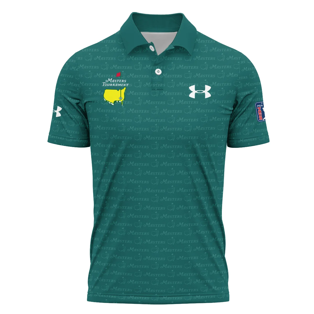 Special Release Under Armour Masters Tournament Golf Polo Shirt All Over Prints HOMT080125A04UAPL