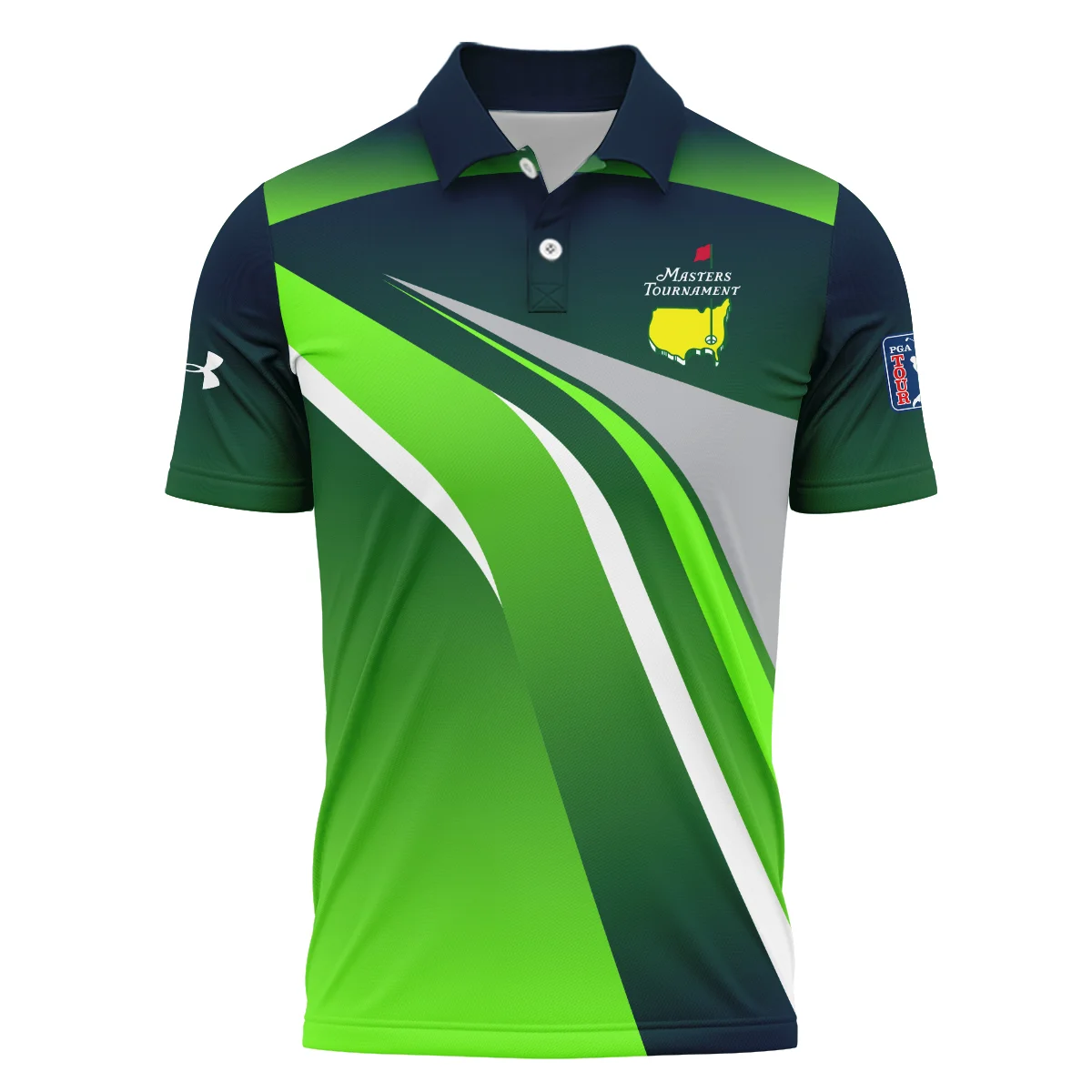 Special Release Under Armour Masters Tournament Golf Polo Shirt All Over Prints HOMT170225A01UAPL
