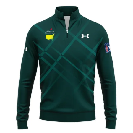 Special Release Under Armour Masters Tournament Golf Quarter Zip Sweatshirt All Over Prints HOMT020725T1UAQTJ