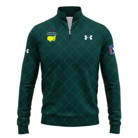 Special Release Under Armour Masters Tournament Golf Quarter Zip Sweatshirt All Over Prints HOMT020725T2UAQTJ