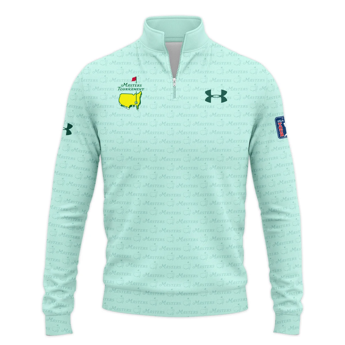 Special Release Under Armour Masters Tournament Golf Quarter Zip Sweatshirt All Over Prints HOMT080125A05UAQTJ