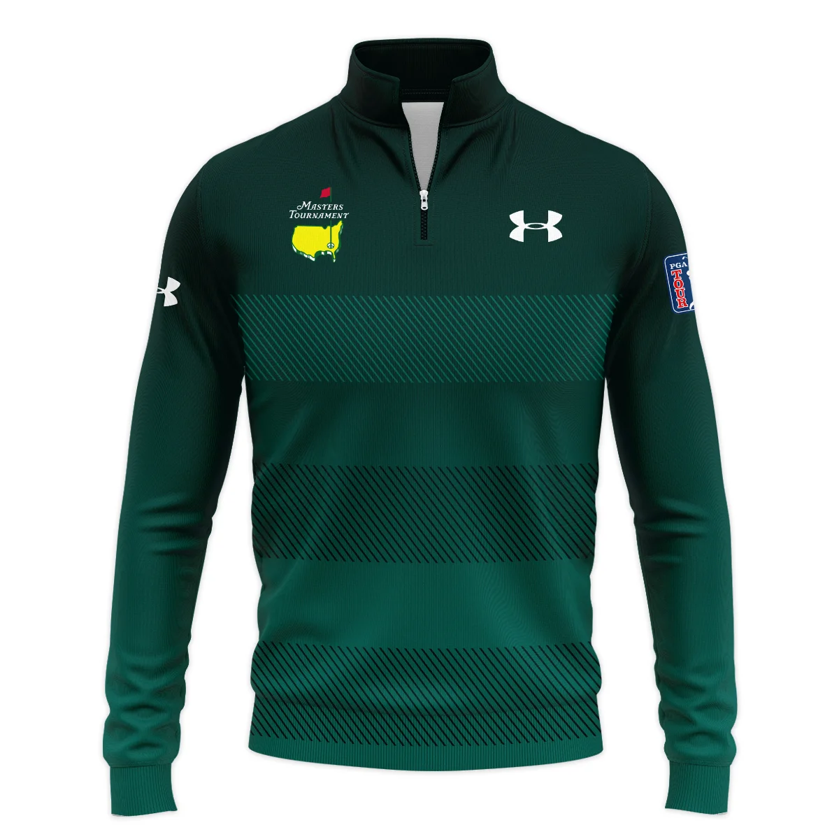 Special Release Under Armour Masters Tournament Golf Quarter Zip Sweatshirt All Over Prints HOMT110324A02UAQTJ