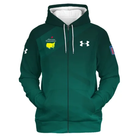 Special Release Under Armour Masters Tournament Golf Zipper Hoodie Shirt All Over Prints HOMT110324A01UAZHD