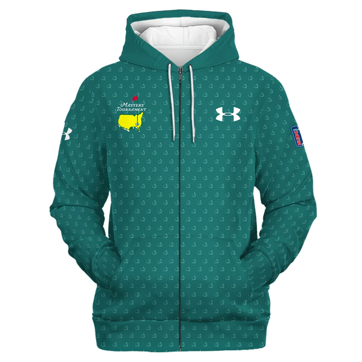 Special Release Under Armour Masters Tournament Golf Zipper Hoodie Shirt All Over Prints HOMT201224A01UAZHD