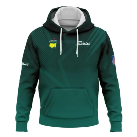 Sports Masters Tournament Titleist Hoodie Shirt Star Pattern Dark Green Gradient Golf Hoodie Shirt