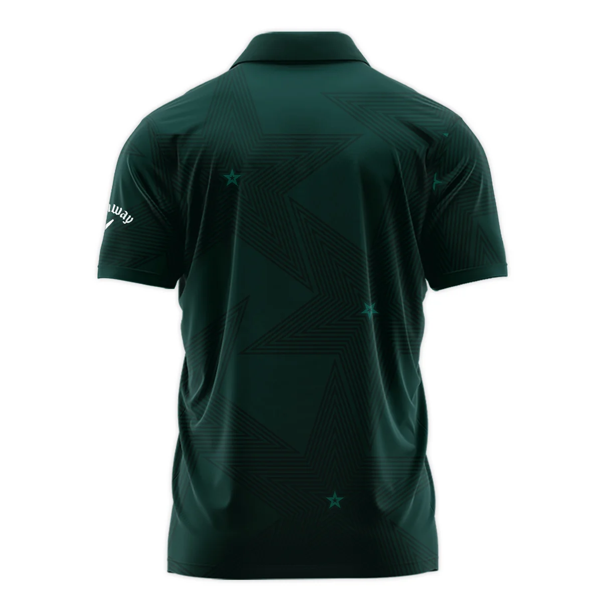 Stars Dark Green Golf Masters Tournament Callaway Polo Shirt Style Classic Polo Shirt For Men - Image 2