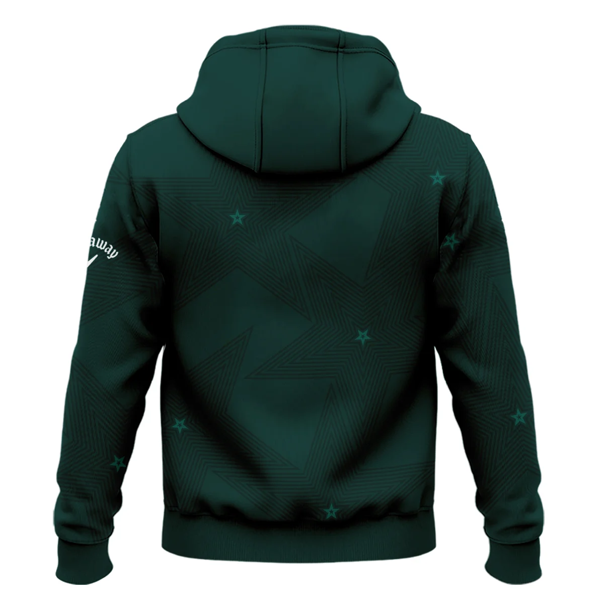 Stars Dark Green Golf Masters Tournament Callaway Zipper Hoodie Shirt Style Classic Zipper Hoodie Shirt - Image 2