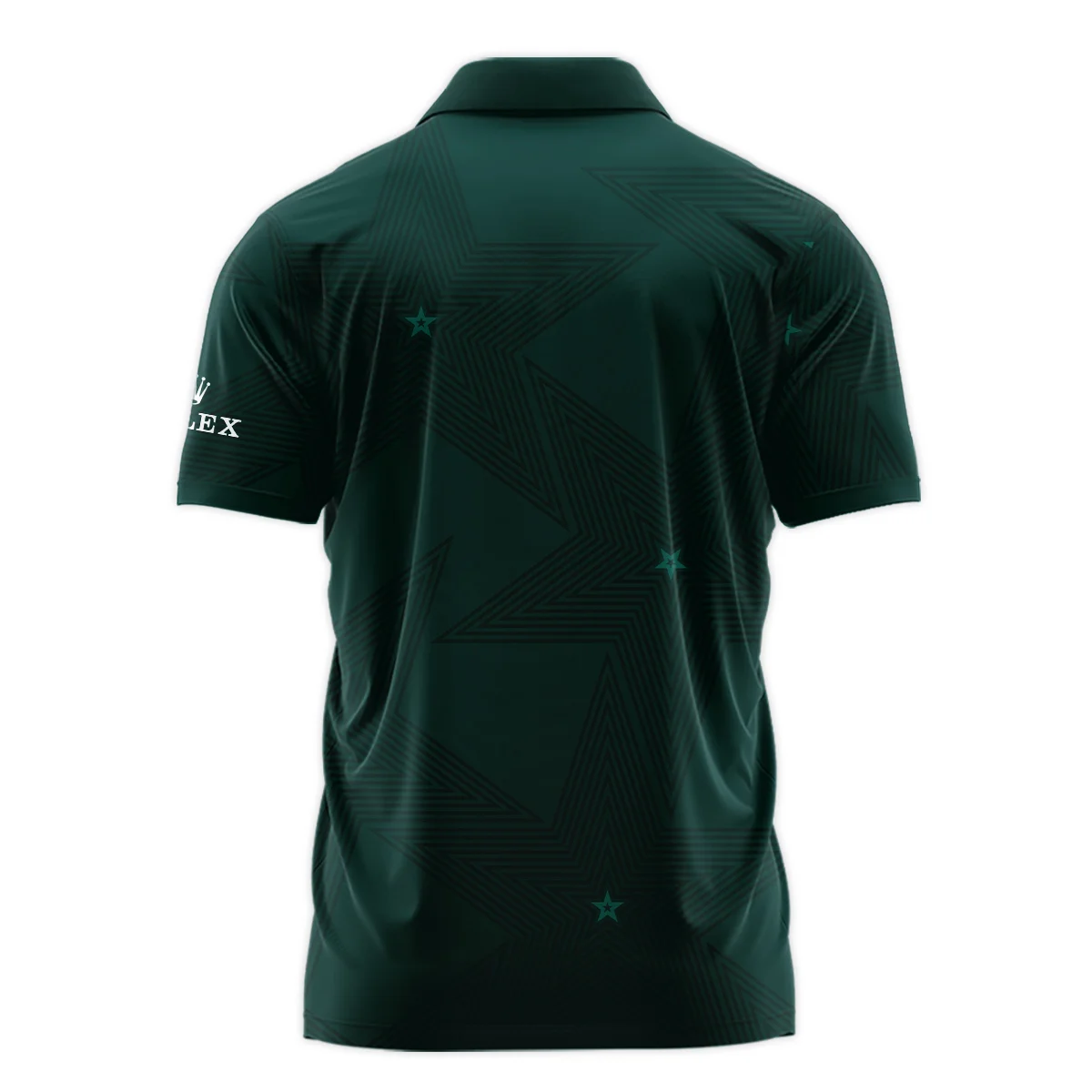 Stars Dark Green Golf Masters Tournament Rolex Polo Shirt Style Classic Polo Shirt For Men - Image 2