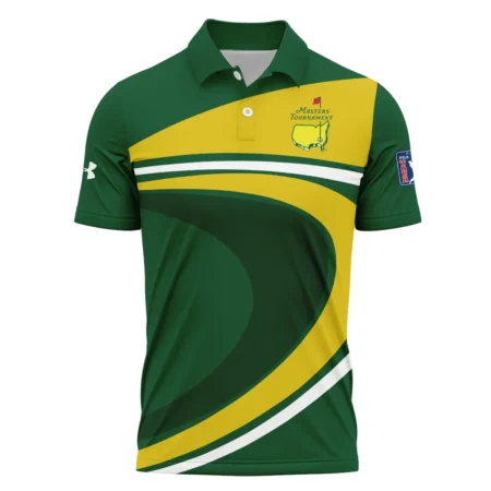Under Armour Masters Tournament Logo Polo Shirt - Collared Short Sleeve All Over Prints Gift For Fans HOMT030325K01UAPL