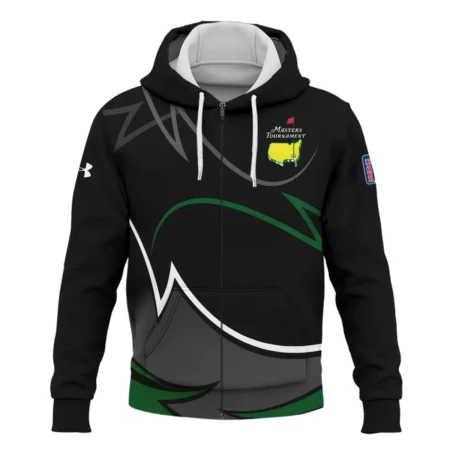 Under Armour Masters Tournament Logo Zipper Hoodie Shirt All Over Prints Gift For Fans HOMT030325A04UAZHD