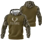 TenPoint Crossbows Hoodie Quilted Waffle Designed for True Fans QTAR030126A2TEN
