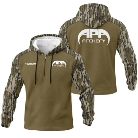 APA Archery 1/4 Zipper Hoodie Designed for True Fans QTAR130125A1APA