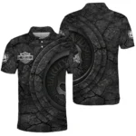 Harley-Davidson Motorcycle Stone & Steel Polo Shirt Gift Fan Love QTVA2712HLC09-PL