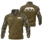 APA Archery Quarter Zip Sweatshirt Quilted Waffle Designed for True Fans QTAR170125A1APA