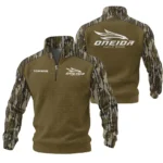 Oneida Eagle Bows Quarter Zip Sweatshirt Quilted Waffle Designed for True Fans QTAR170125A1OEB