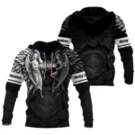 Harley-Davidson Motorcycle Guardian & Fallen Hoodie Gift Fan Love QTVA2712HLC8-HD