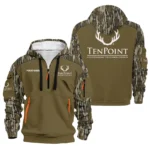 TenPoint Crossbows Hoodie Half Zipper Designed for True Fans QTAR030126A1TEN