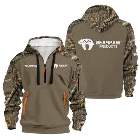 Bearpaw Products Hoodie Half Zipper Designed for True Fans QTAR110125A1BPP