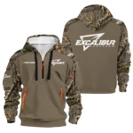 Excalibur Crossbows Hoodie Half Zipper Designed for True Fans QTAR110125A1EXC