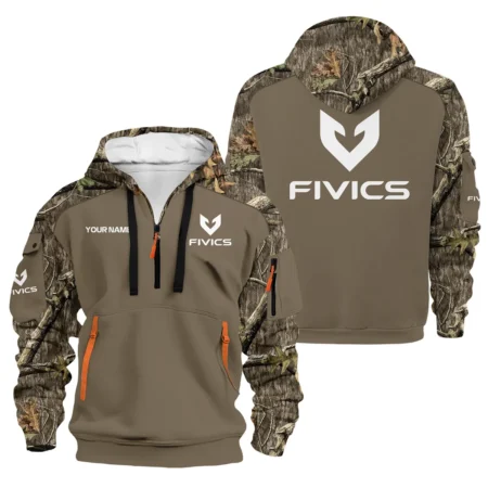 Fivics Archery Hoodie Half Zipper Designed for True Fans QTAR110125A1FIV
