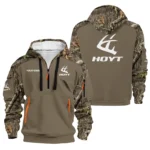 Hoyt Archery Hoodie Half Zipper Designed for True Fans QTAR110125A1HYA
