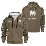 Ravin Crossbows Hoodie Half Zipper Designed for True Fans QTAR110125A1RAV