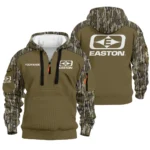 Easton Archery Hoodie Half Zip Quilted Waffle All Over Print For True Fans QTAR010525A1EAS