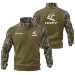 Hoyt Archery Quarter Zip Sweatshirt Designed for True Fans QTAR220125A1HYA
