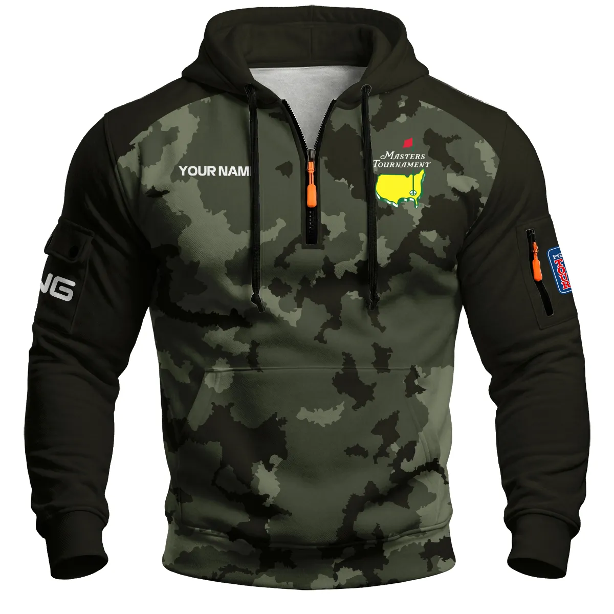 Ping Masters Tournament Zip Neck Hoodie All Over Prints QTMT090226A1PI-ZLU