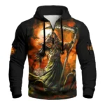 Harley-Davidson Motorcycle Silent Dominion Zip Neck Hoodie All Over Prints Gift Fan Love QTVAHL250226A11-ZLU