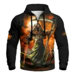 Harley-Davidson Motorcycle Silent Dominion Hoodie Half Zipper All Over Prints Gift Fan Love QTVAHL250226A11-HDF