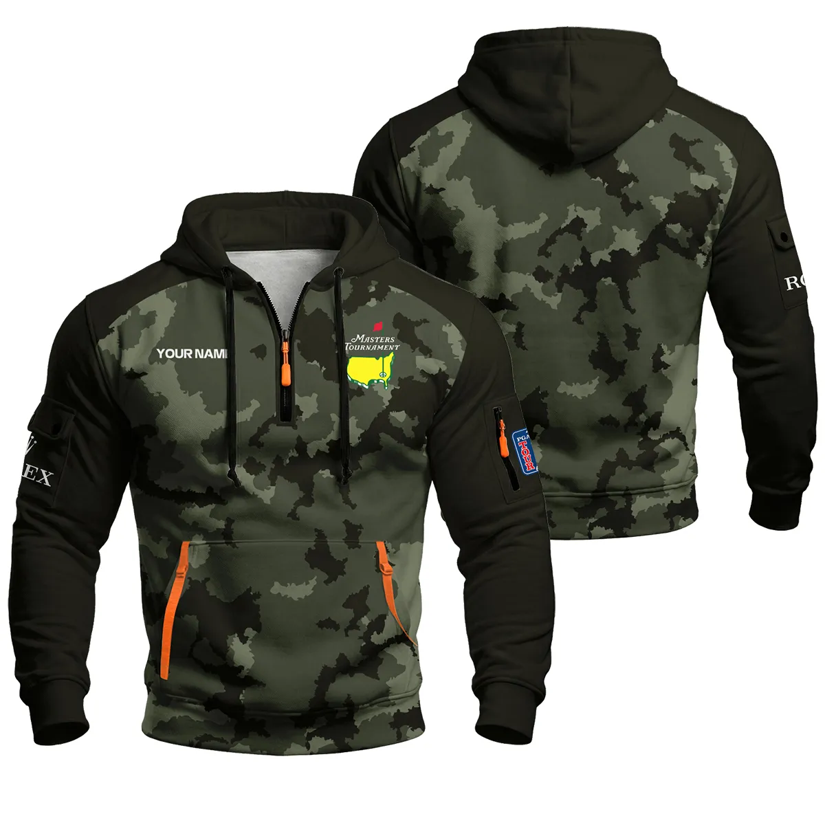 Rolex Masters Tournament Hoodie Half Zipper All Over Prints QTMT090226A1ROX-HDF - Image 3